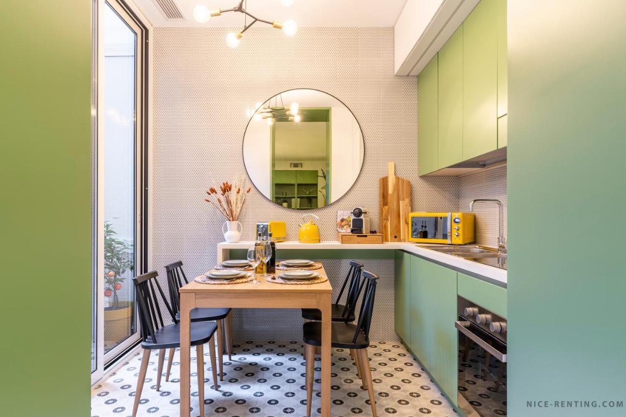 Nice Renting - Bavastro - Luxurious Loft - 2 Bedroom - Ac - Balcony - Trendy Neighborhood Ngoại thất bức ảnh
