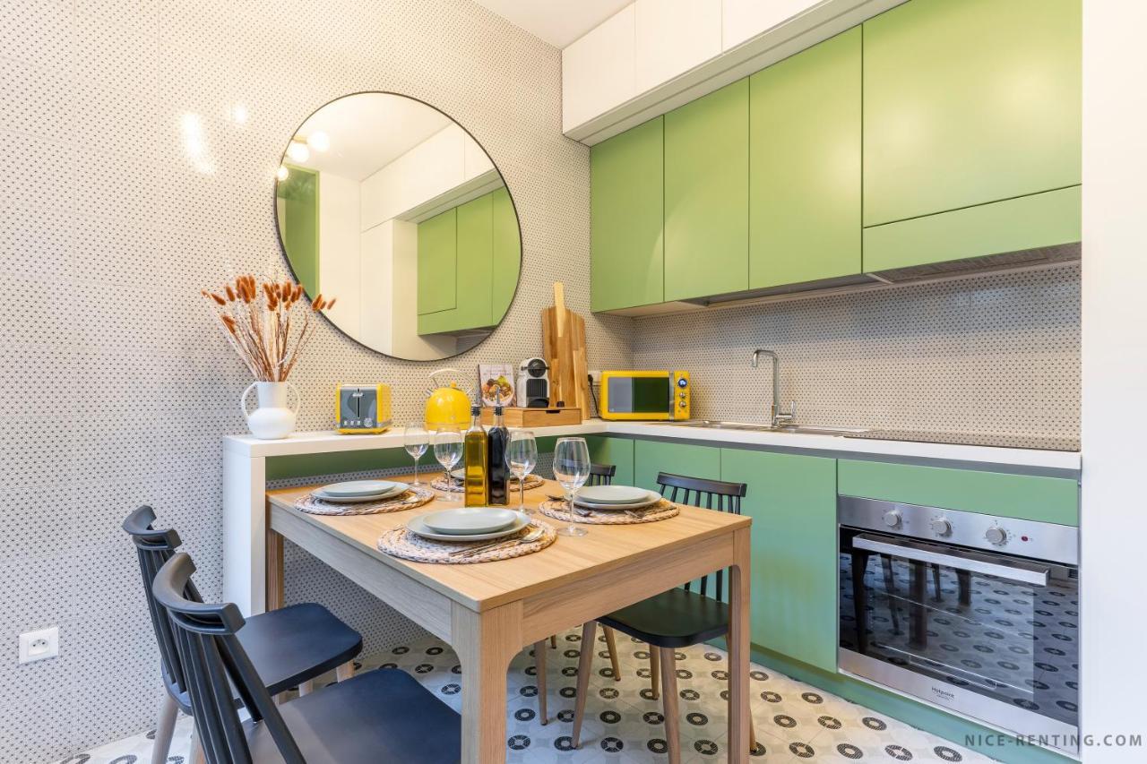 Nice Renting - Bavastro - Luxurious Loft - 2 Bedroom - Ac - Balcony - Trendy Neighborhood Ngoại thất bức ảnh